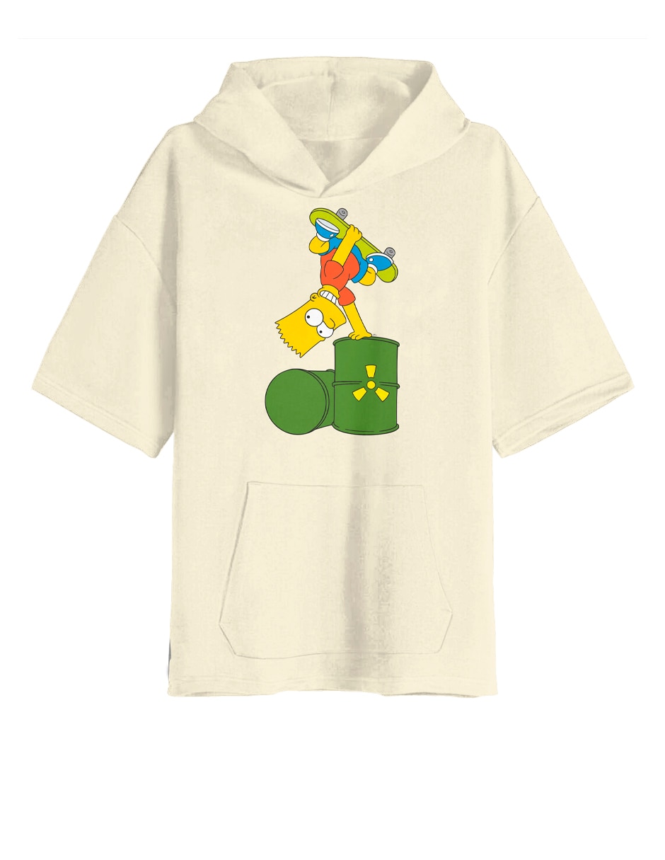 Playera Bart Simpson manga corta para niño