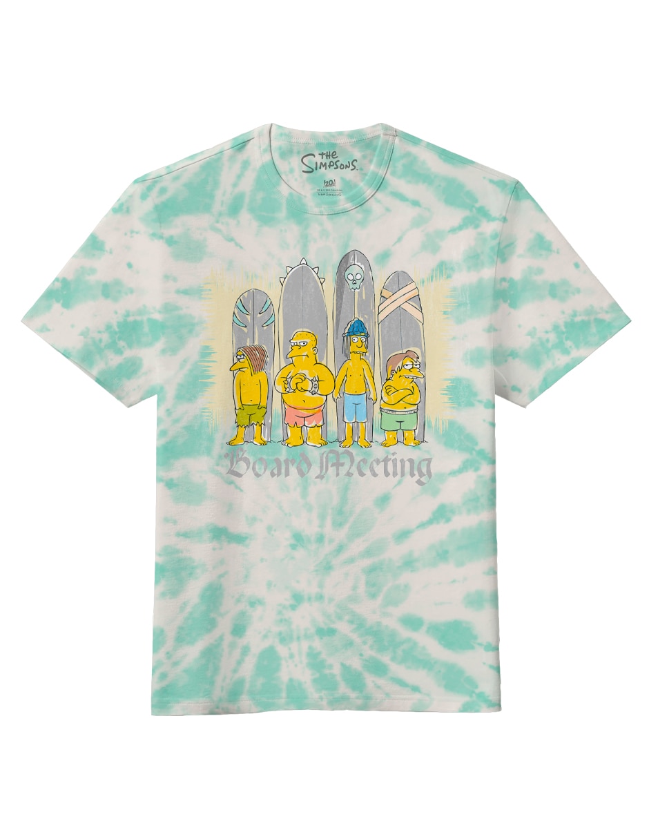 Playera Los Simpson manga corta para niño