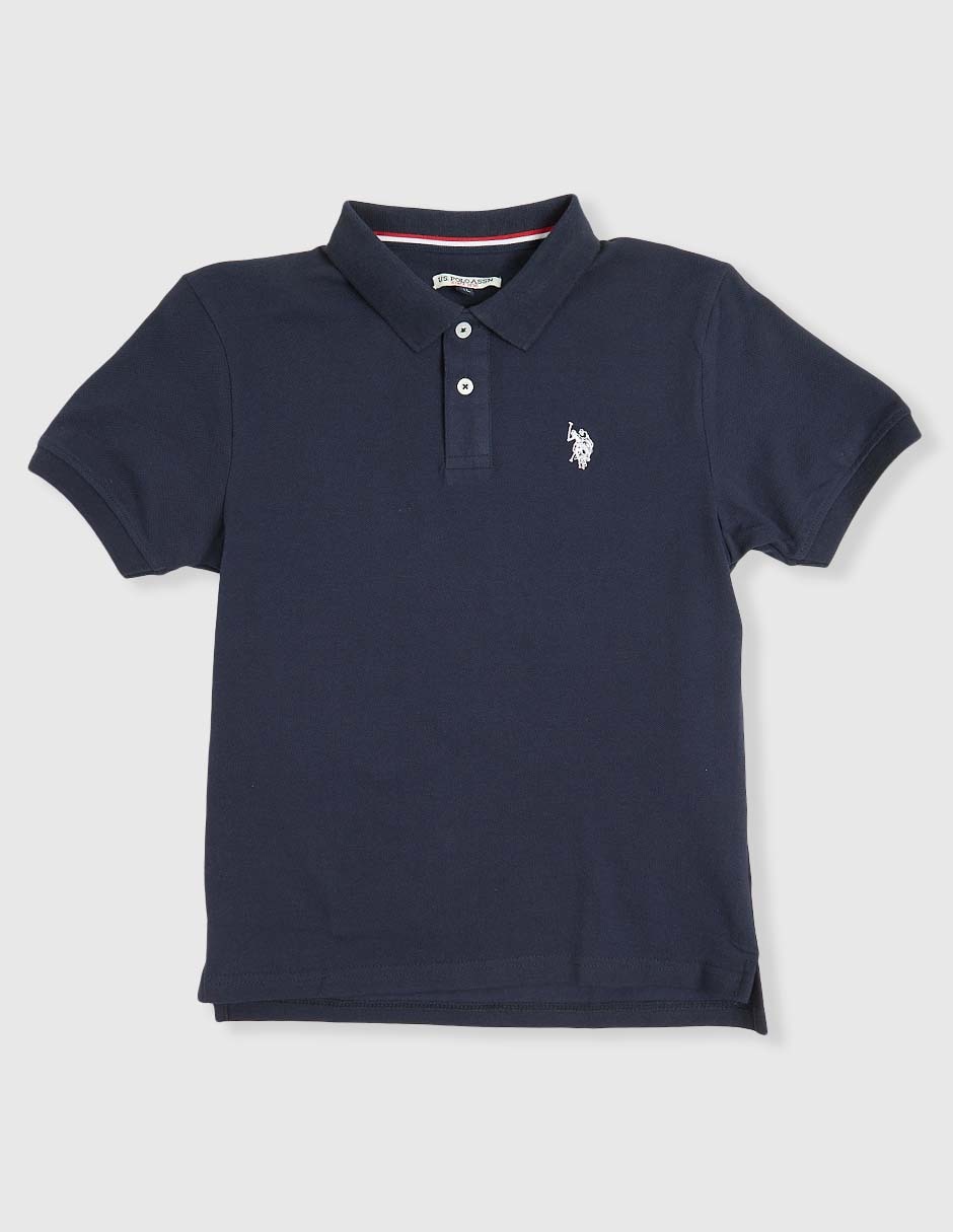 Playera tipo polo Us Polo de algodón para niño