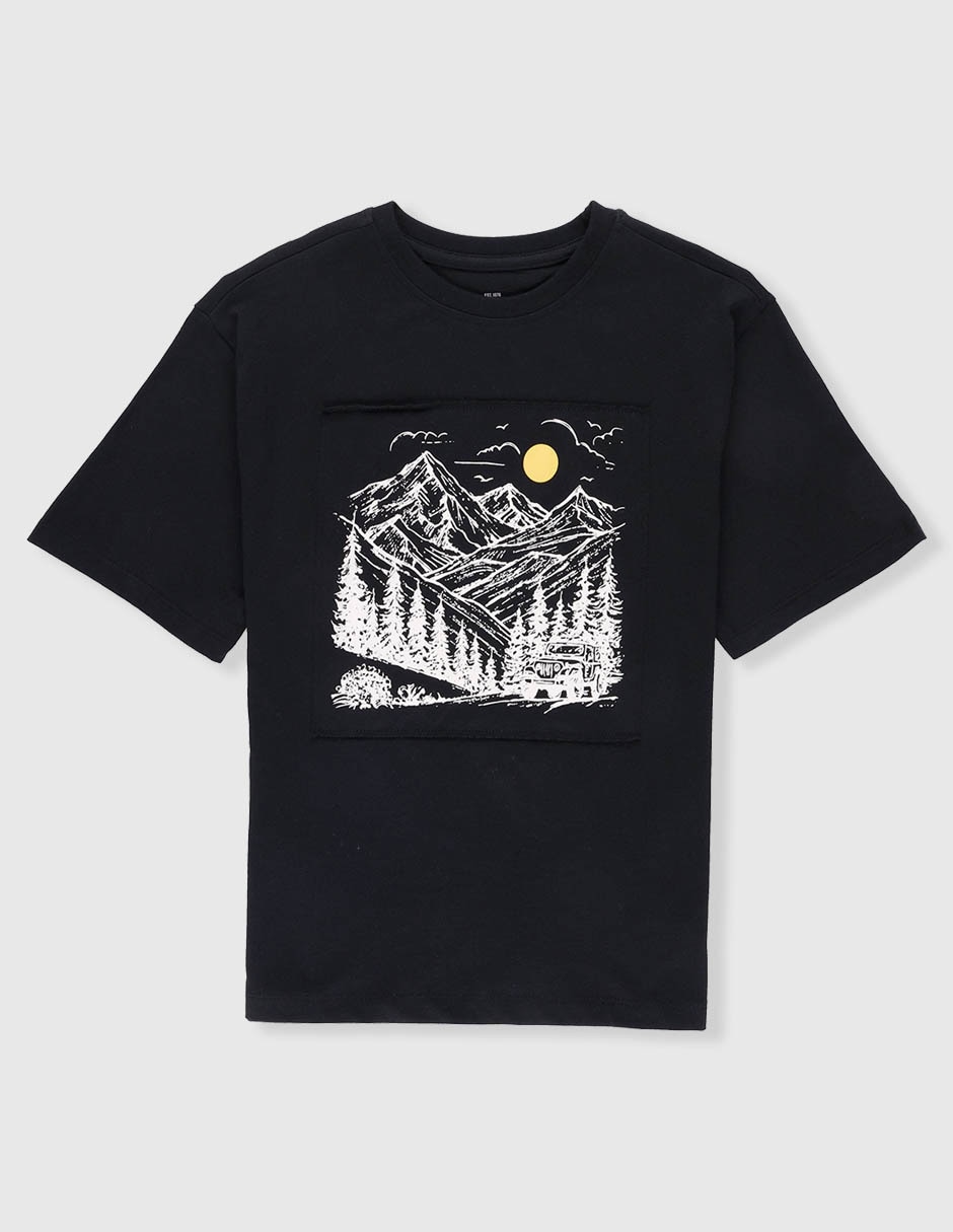 Playera manga corta para niño 1
