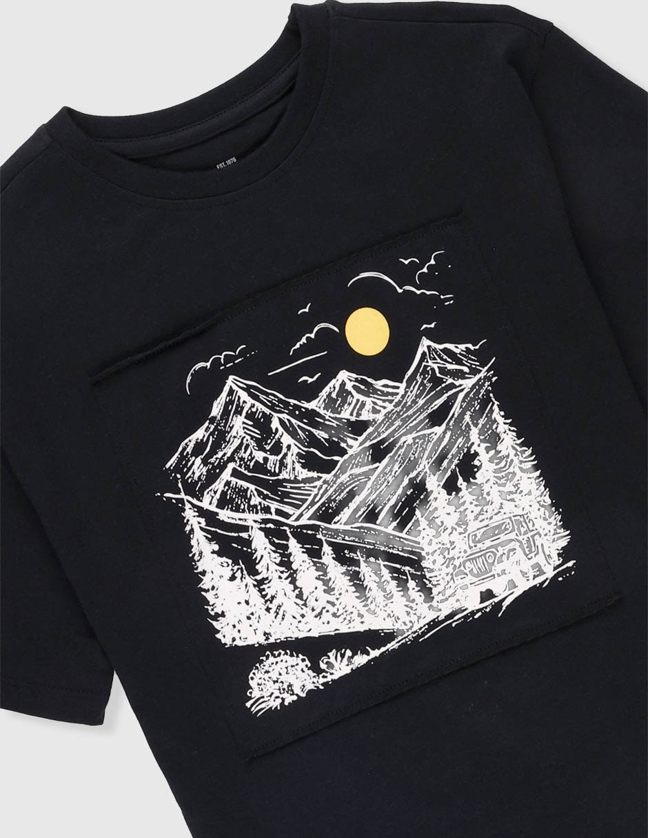 Playera manga corta para niño 3