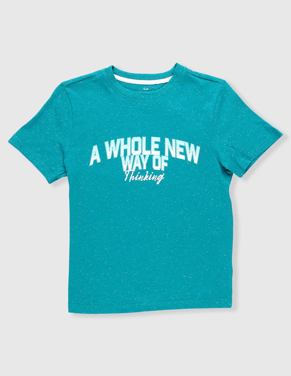 Playera manga corta para niño Playera manga corta para niño
