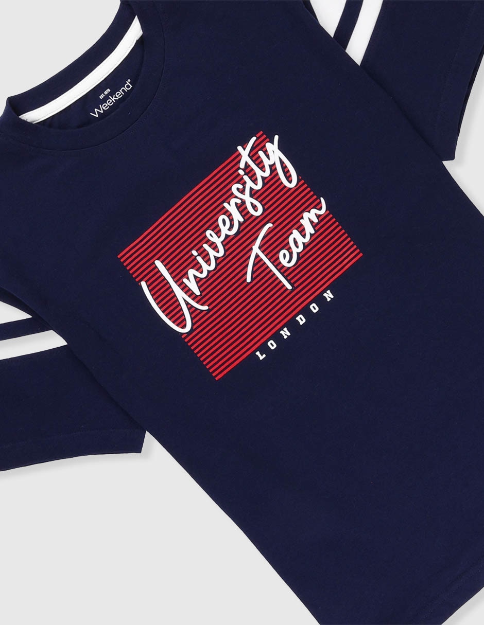 Playera Weekend para niño