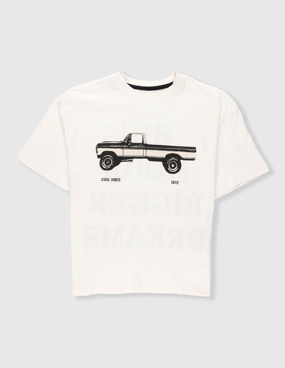 Playera manga corta para niño Playera manga corta para niño
