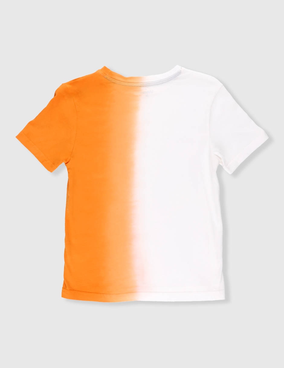 Playera manga corta para niño