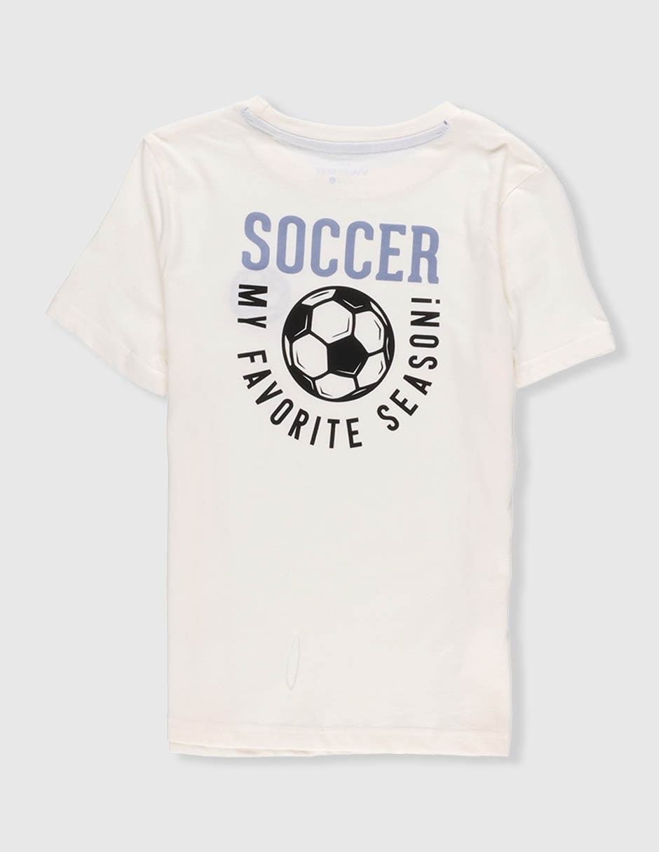 Playera manga corta para niño