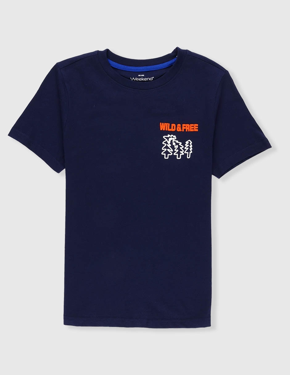 Playera manga corta para niño Playera manga corta para niño