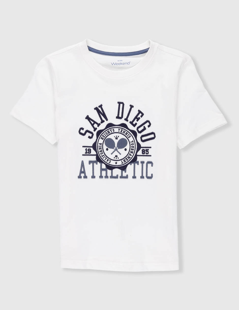 Playera manga corta para niño Playera manga corta para niño