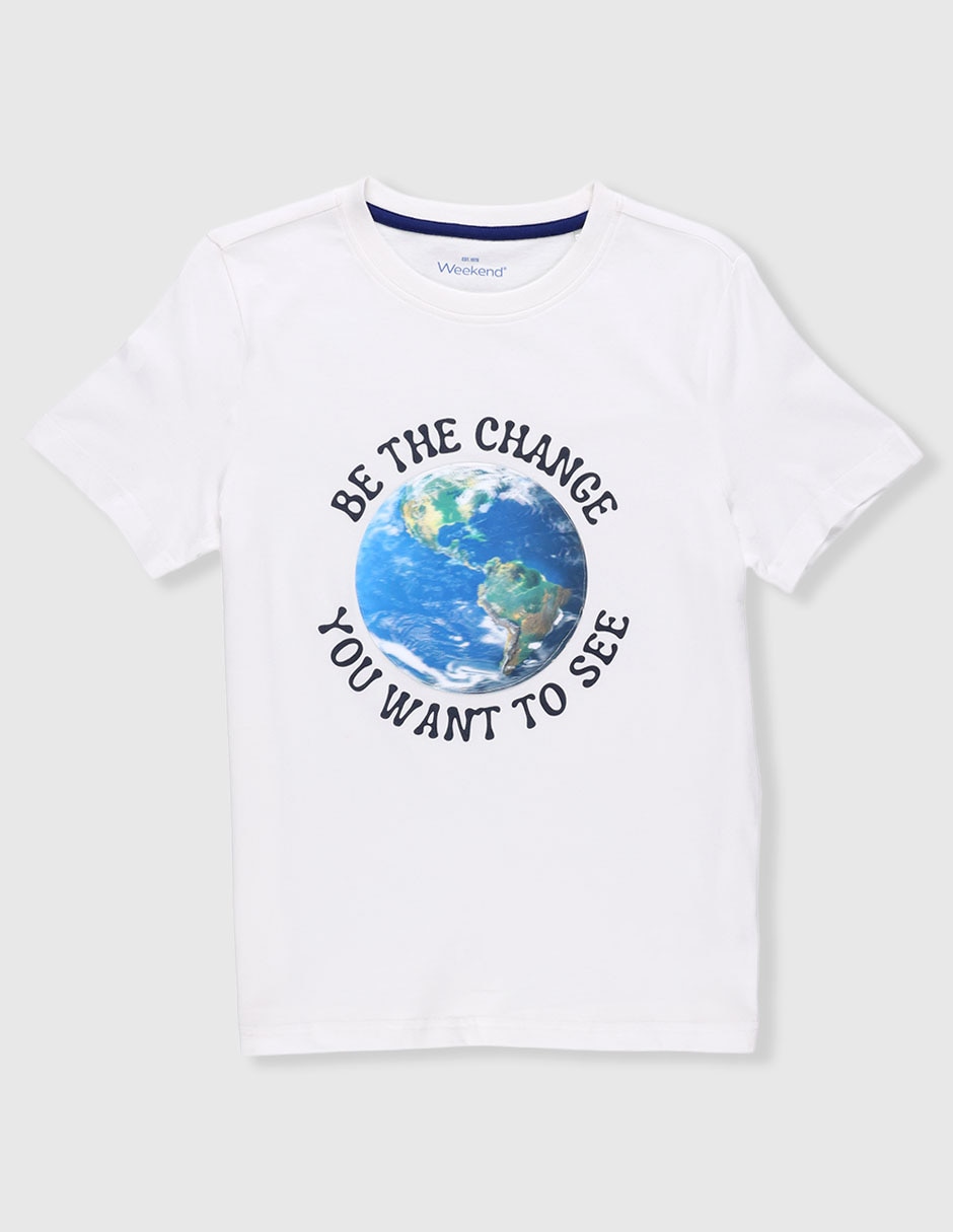 Playera manga corta para niño Playera manga corta para niño