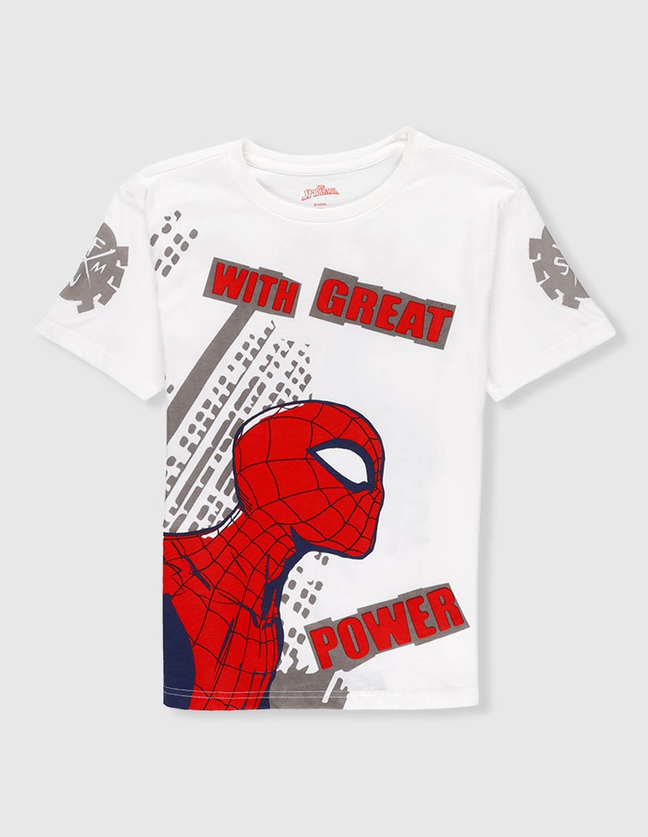 Playera Marvel estampada para niño