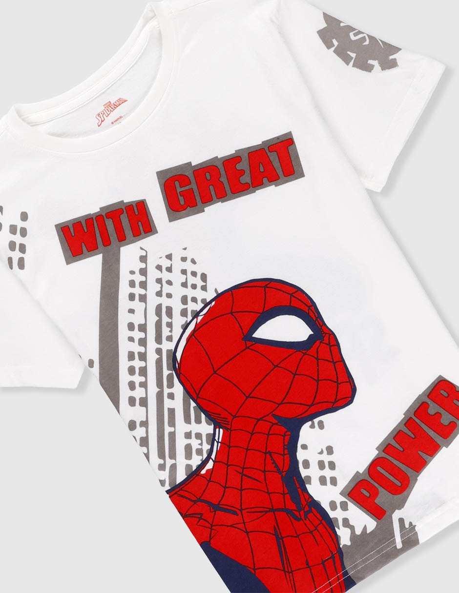 Playera Marvel estampada para niño