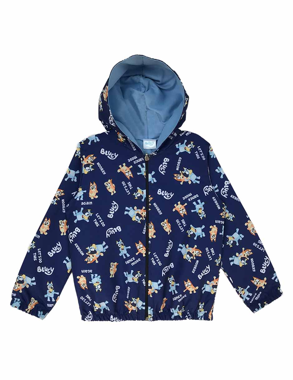 Chamarra Bluey para niño Chamarra Bluey para niño