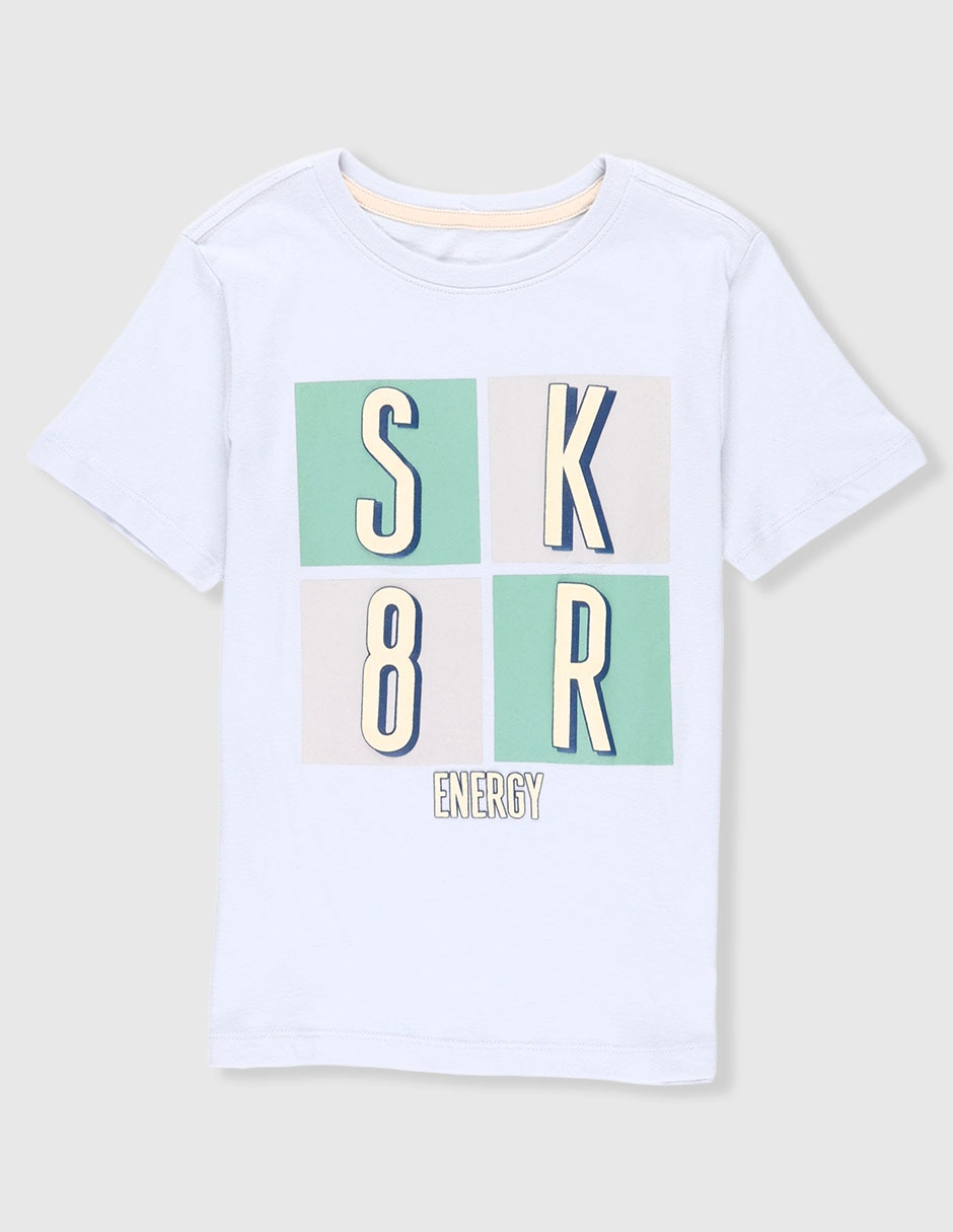 Playera Weekend manga corta para niño