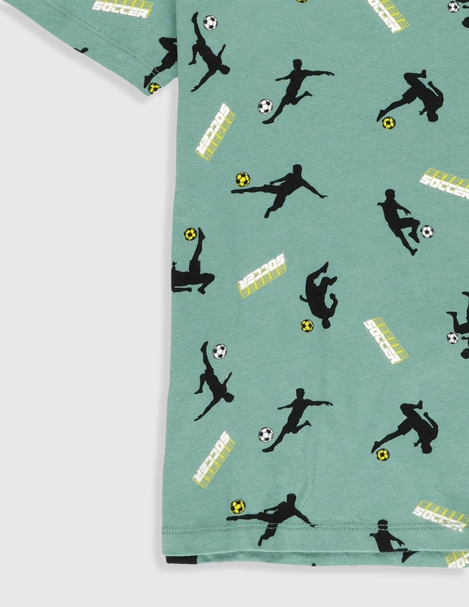 Playera Weekend manga corta para niño