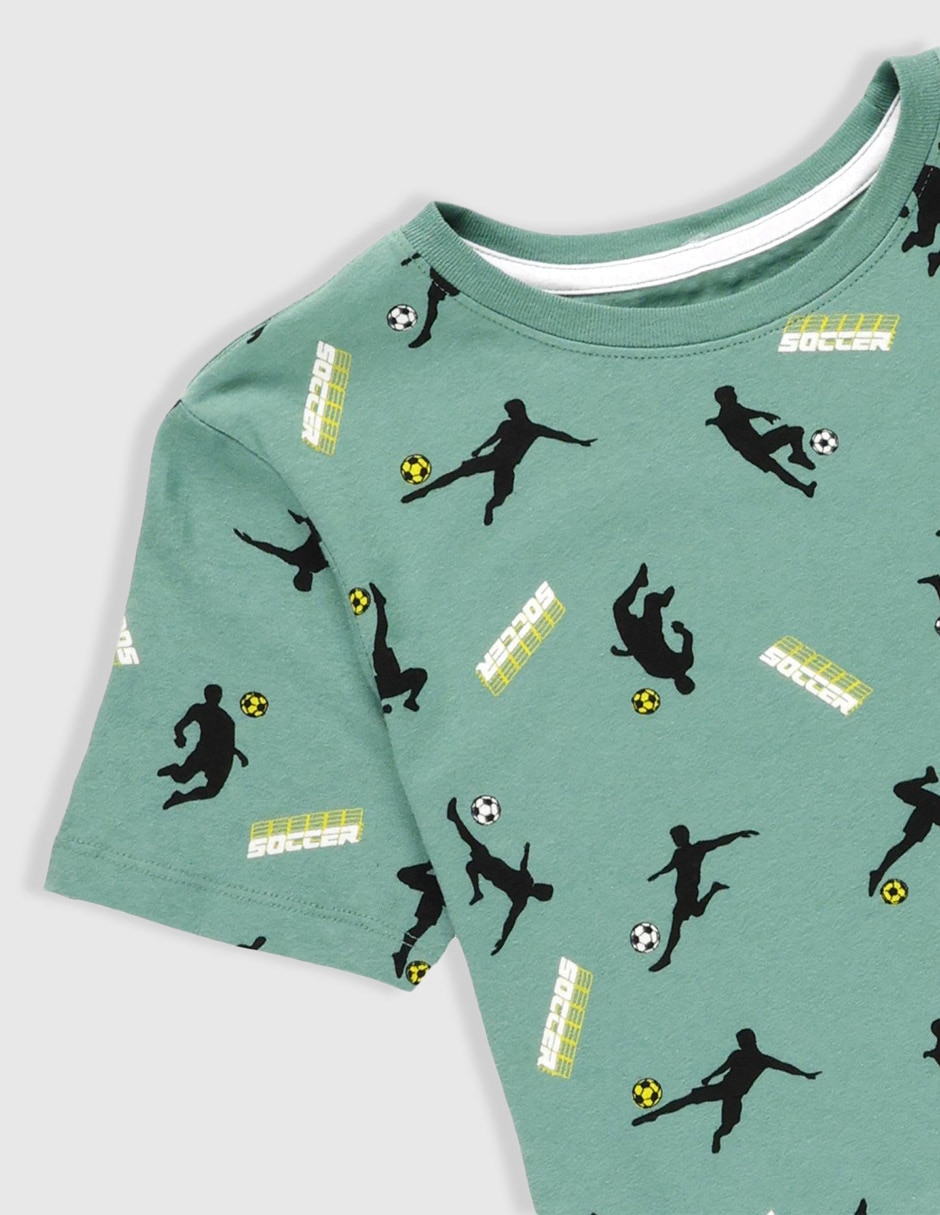 Playera Weekend manga corta para niño
