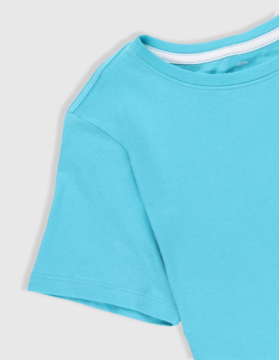 Playera Weekend manga corta para niño