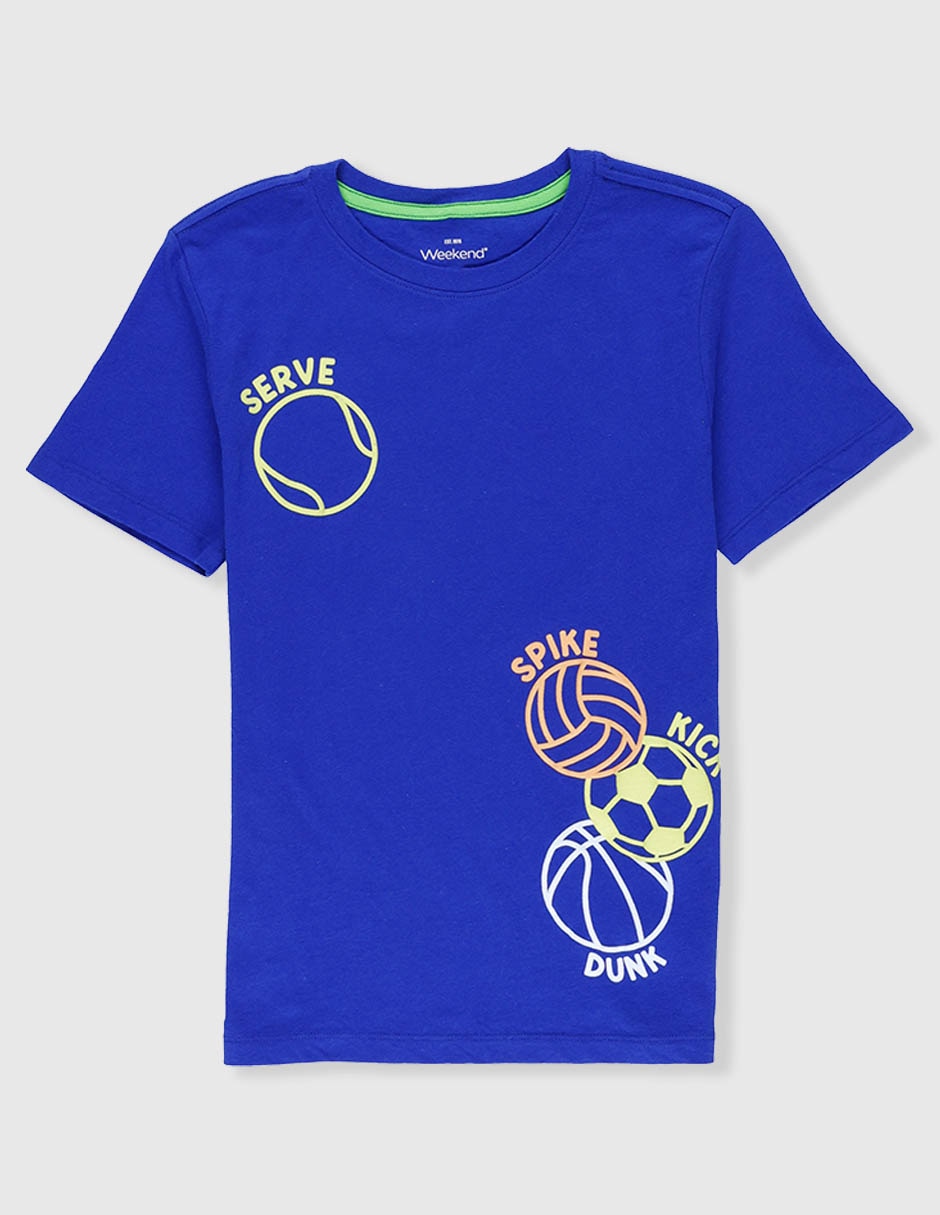 Playera manga corta para niño 1
