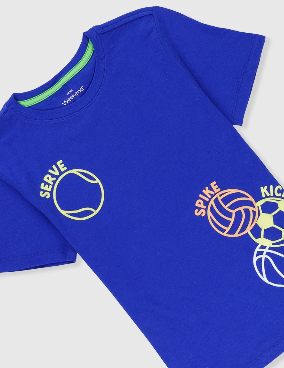 Playera manga corta para niño 3