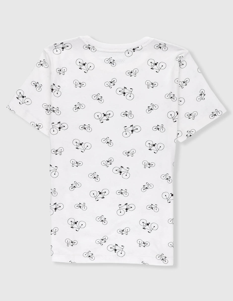 Playera Weekend manga corta para niño