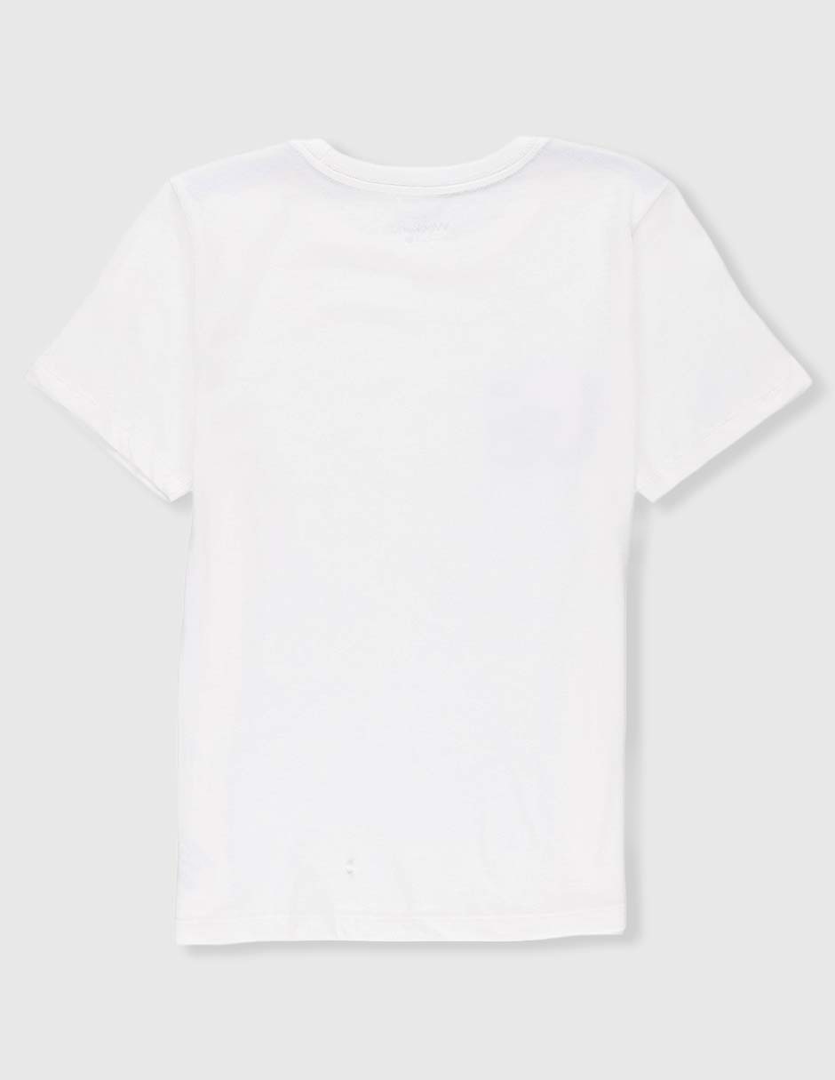 Playera Weekend manga corta para niño