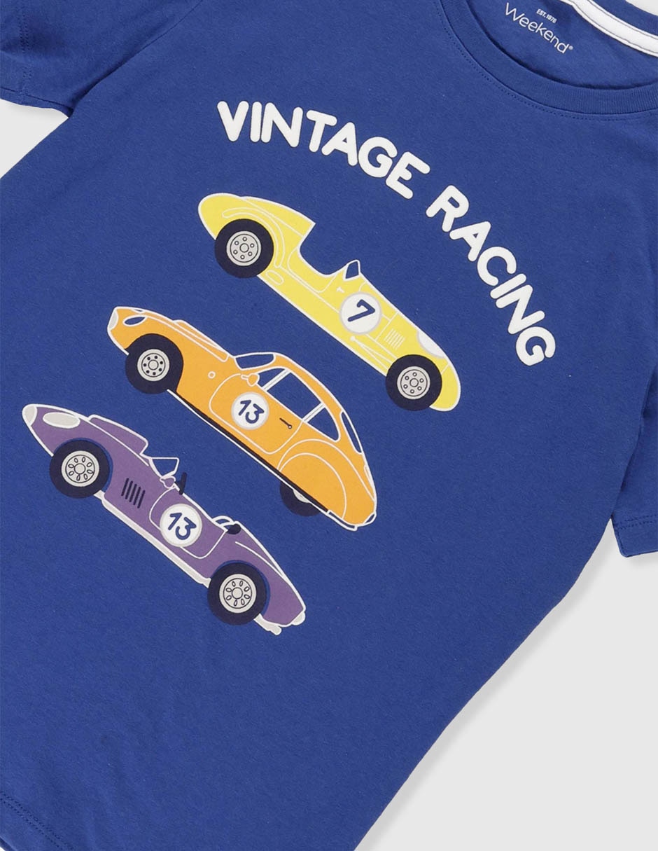 Playera manga corta para niño 4