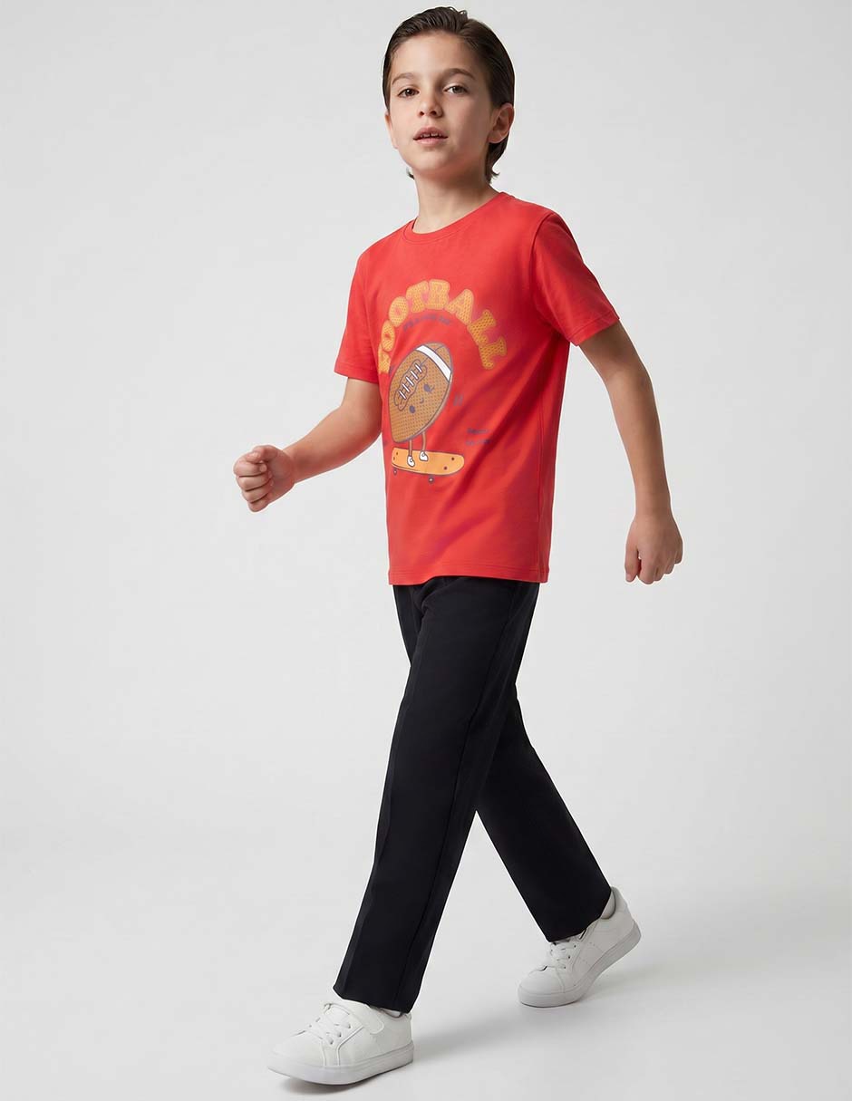 Playera manga corta para niño Playera manga corta para niño