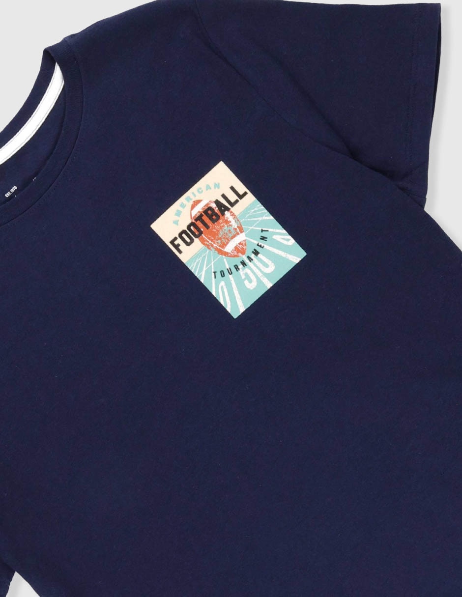 Playera manga corta para niño 4