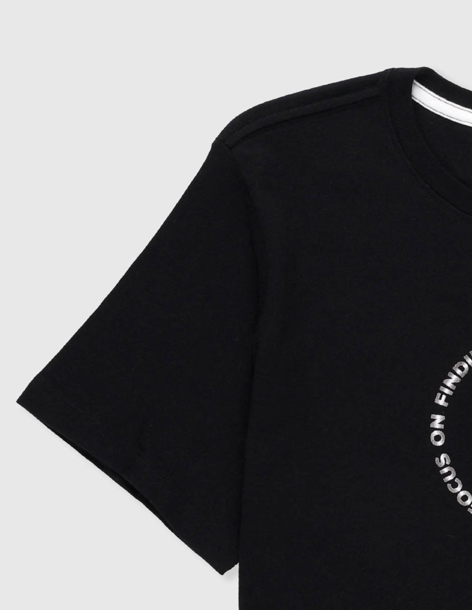 Playera Weekend manga corta para niño