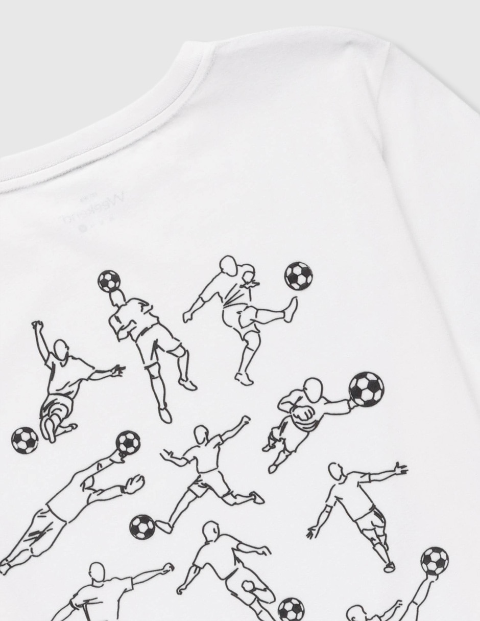 Playera Weekend manga corta para niño