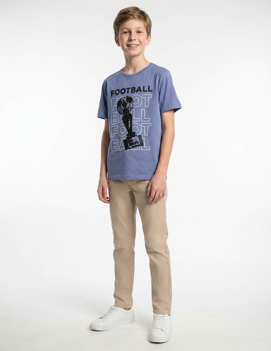 Playera manga corta para niño Playera manga corta para niño