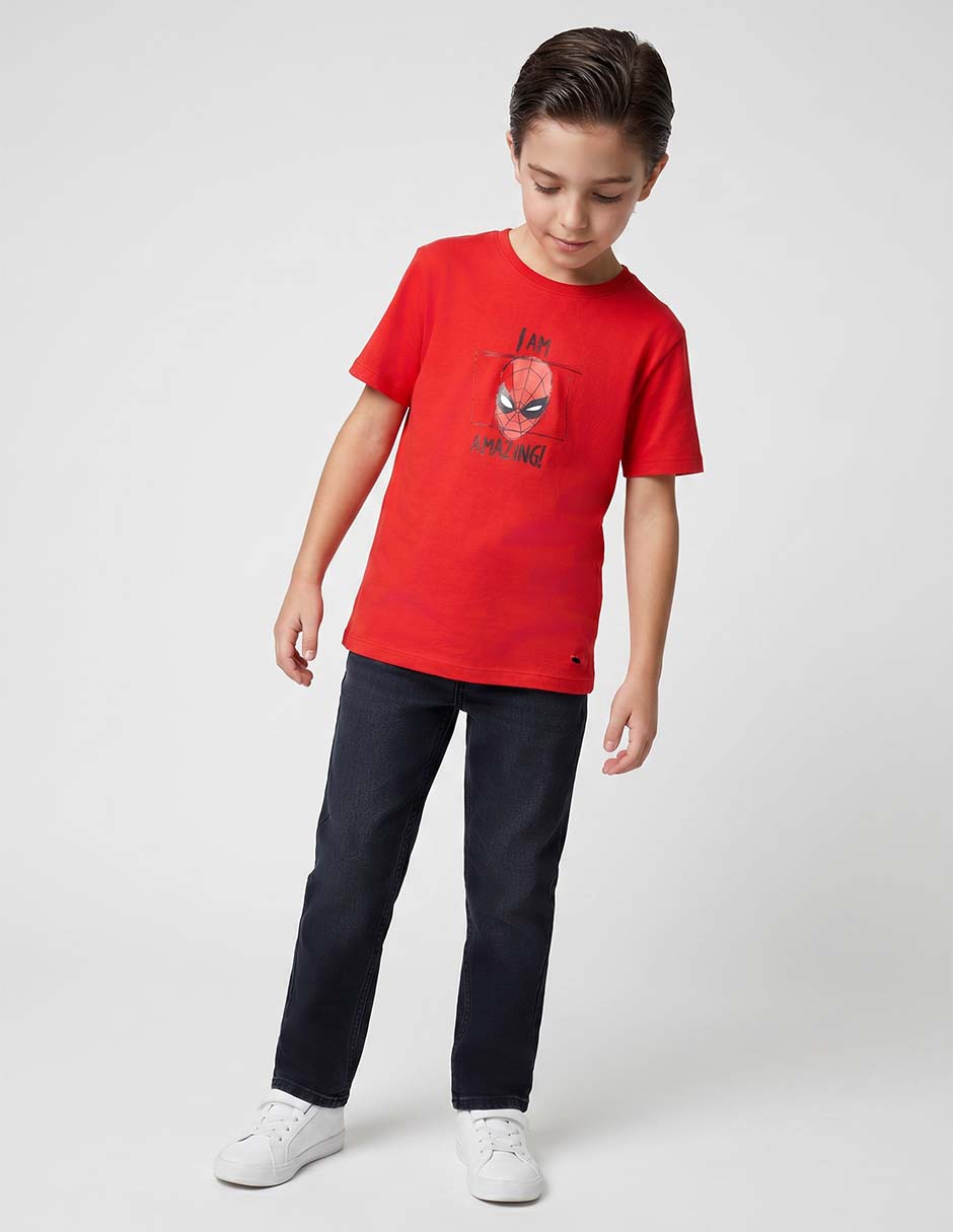 Playera manga corta para niño Playera manga corta para niño