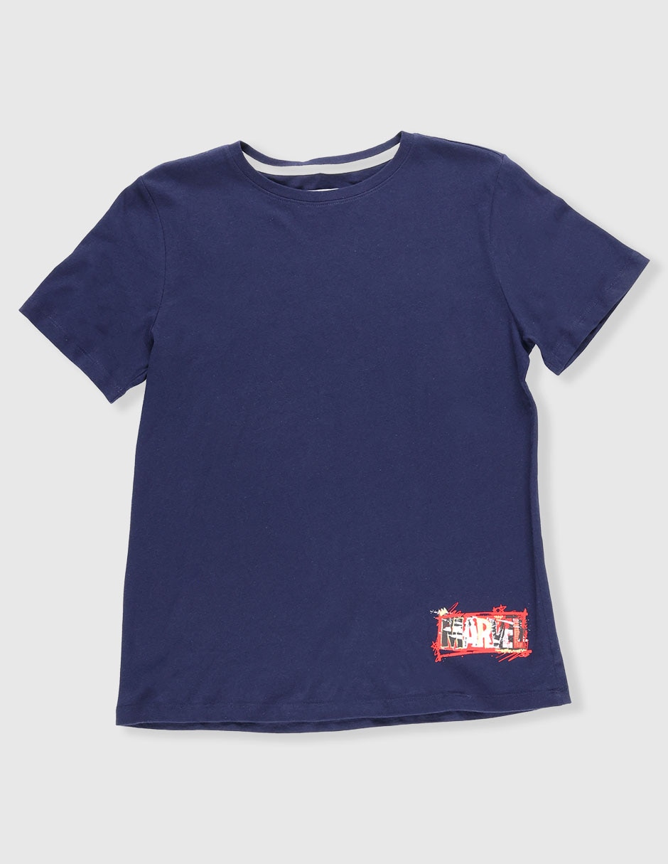 Playera Marvel Dtr Marvel manga corta para niño