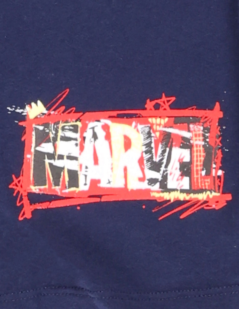 Playera Marvel Dtr Marvel manga corta para niño