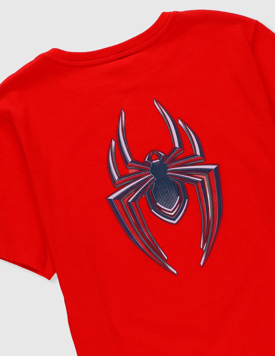 Playera Spider-Man manga corta para niño 4