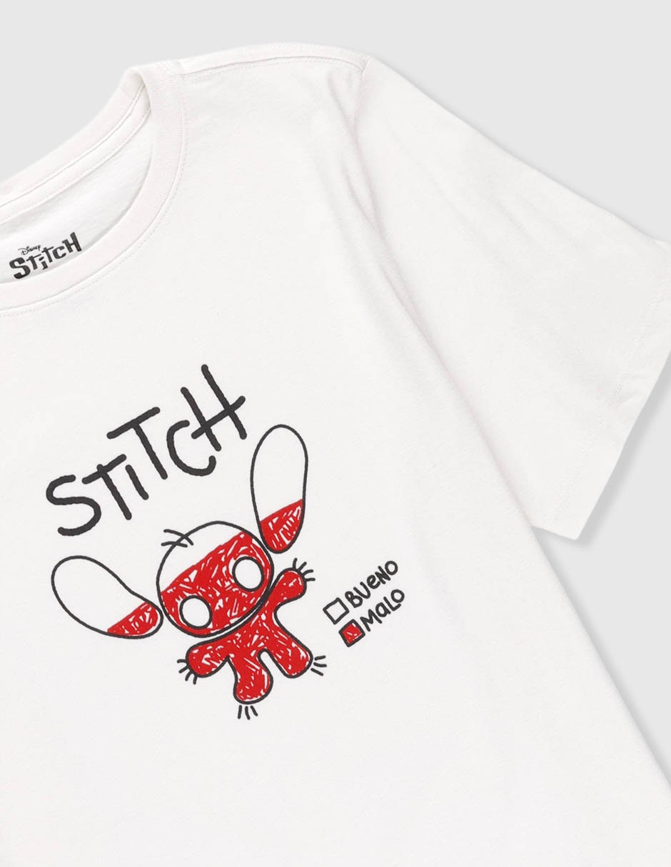 Playera Stitch manga corta para niño 3
