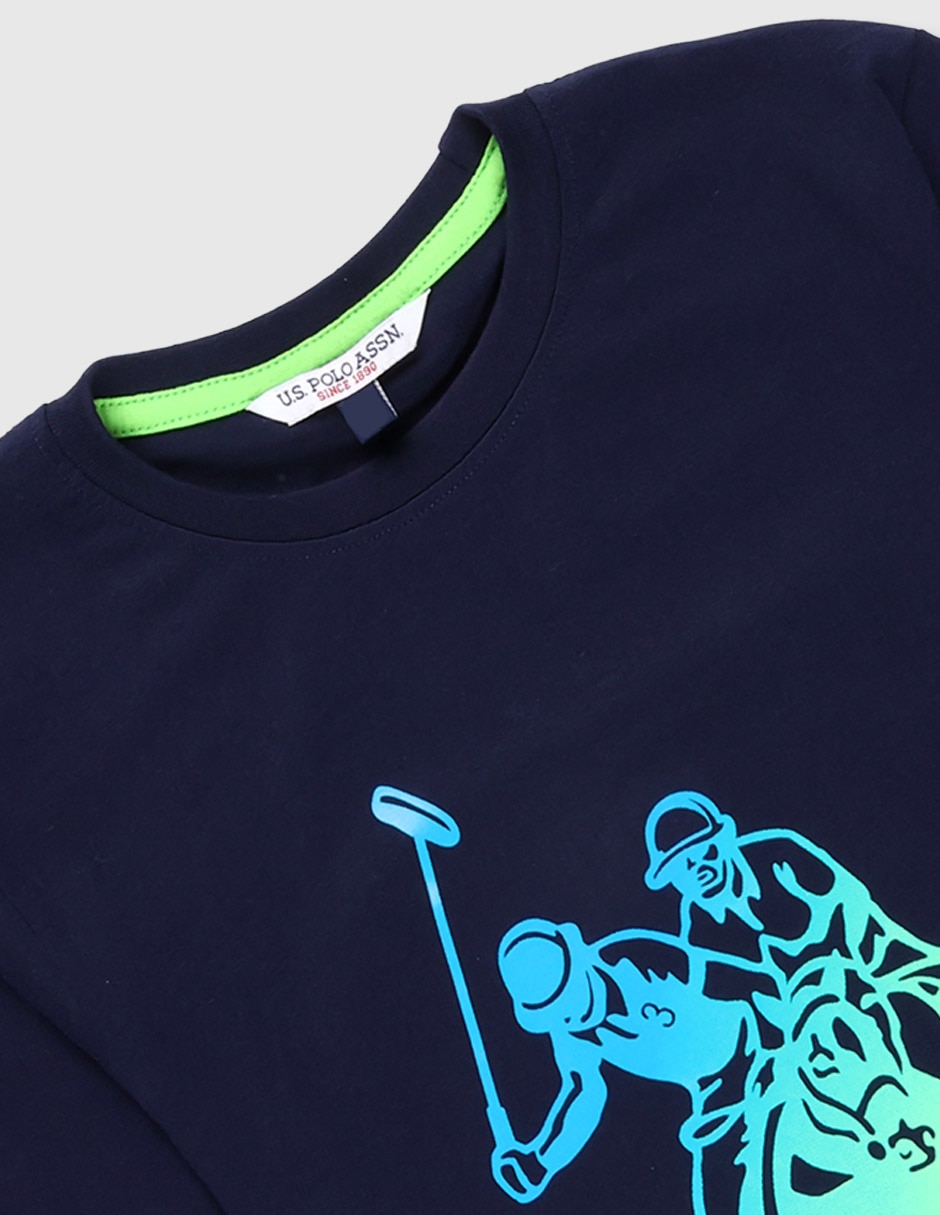 Playera Us Polo manga corta para niño