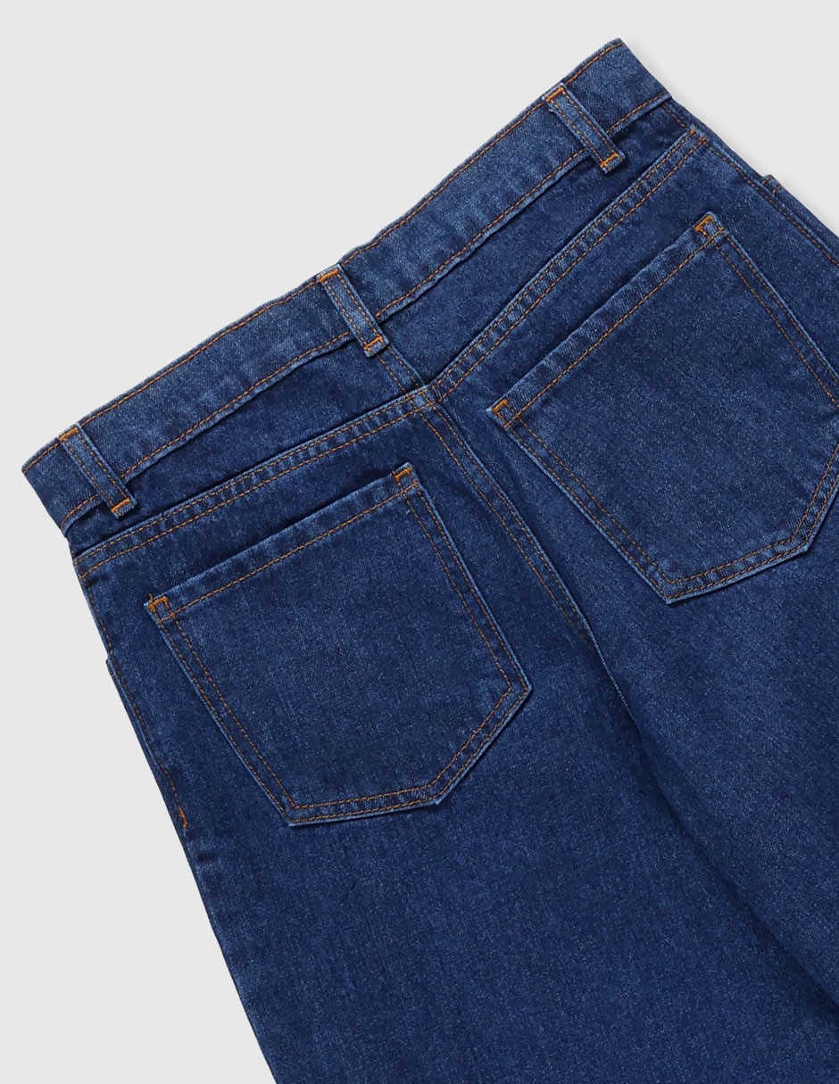 Jeans amplio Weekend lavado obscuro para niño