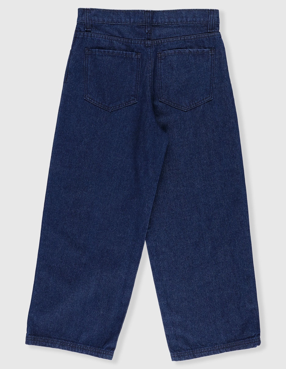 Jeans baggy Weekend lavado obscuro para niño