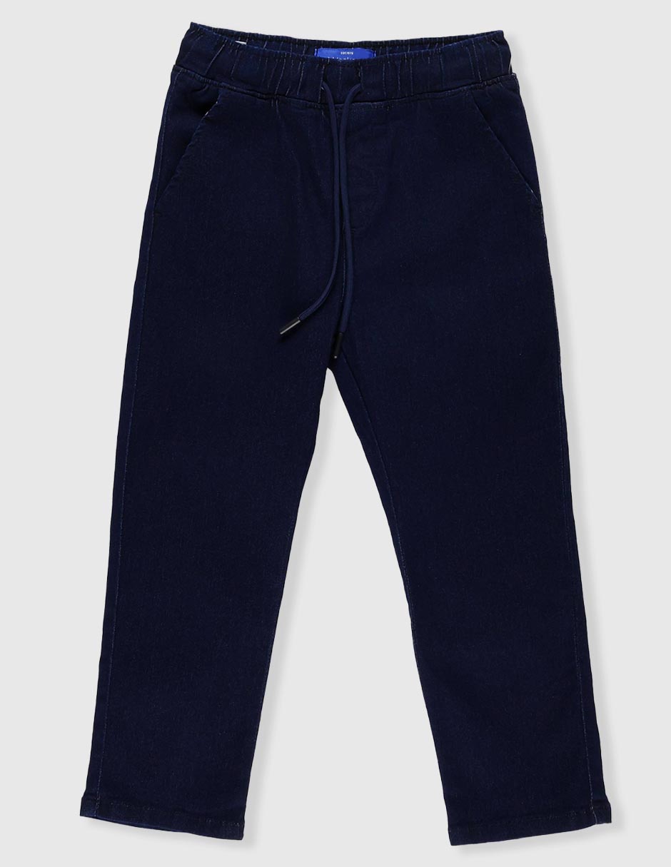 Jeans slim Weekend lavado obscuro para niño