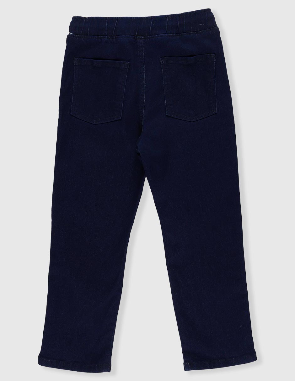 Jeans slim Weekend lavado obscuro para niño
