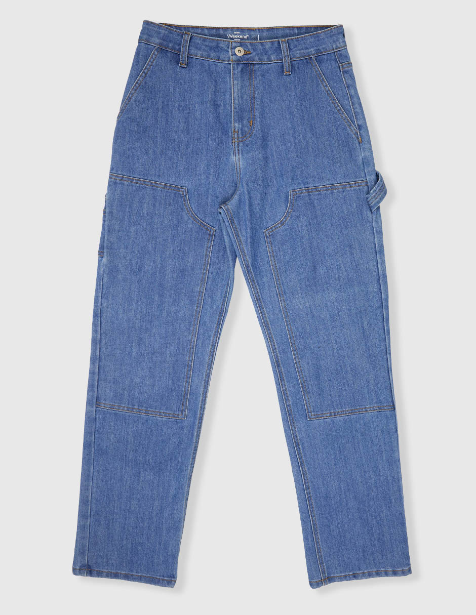 Jeans Weekend Lavado Medio Para Niño
