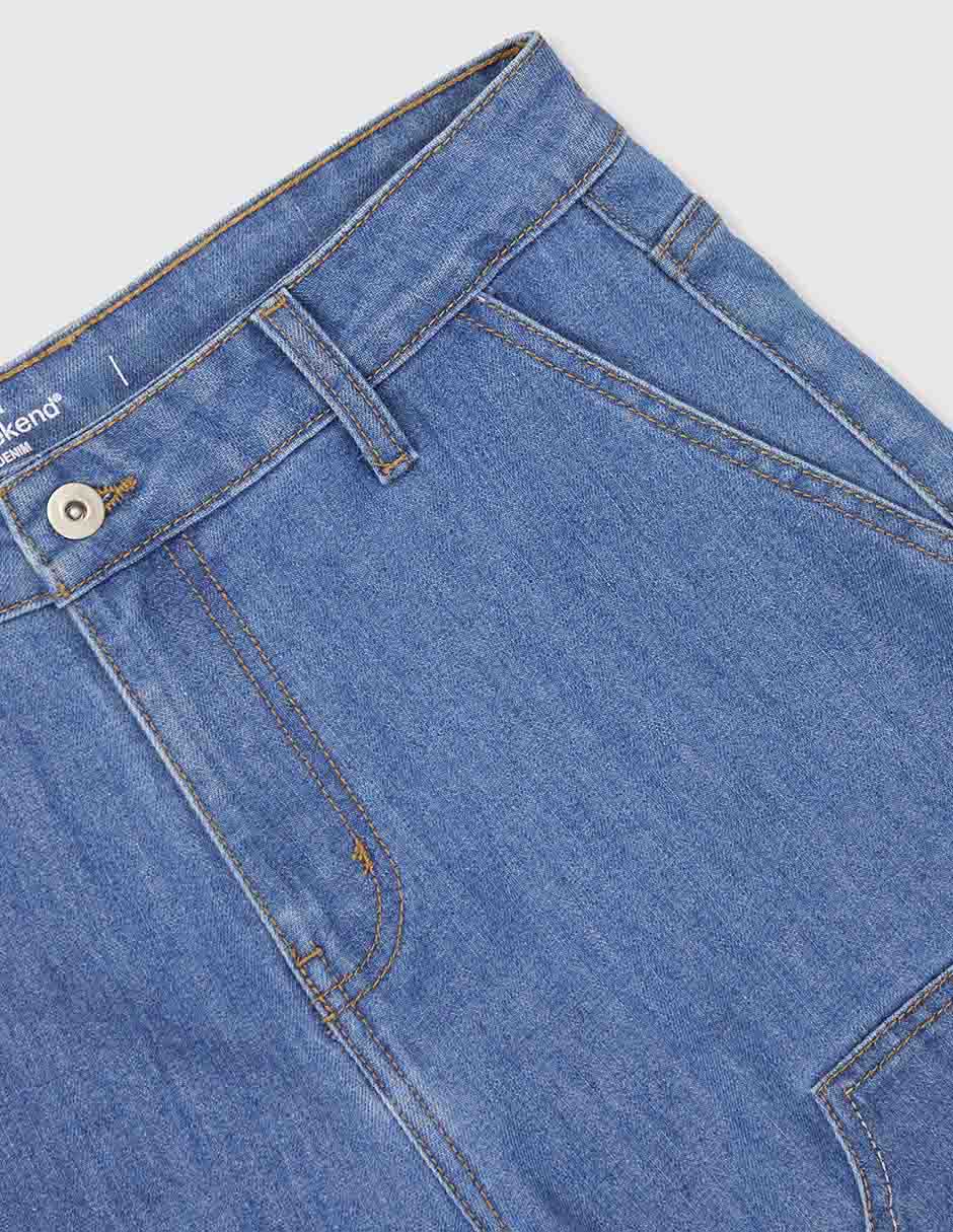 Jeans Weekend Lavado Medio Para Niño