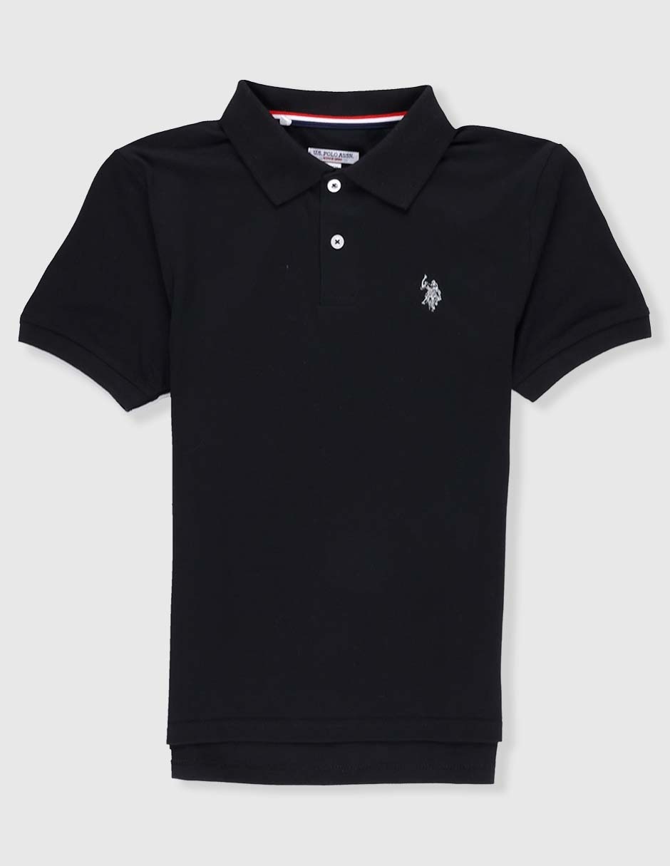 Playera tipo polo de algodón para niño Playera tipo polo de algodón para niño