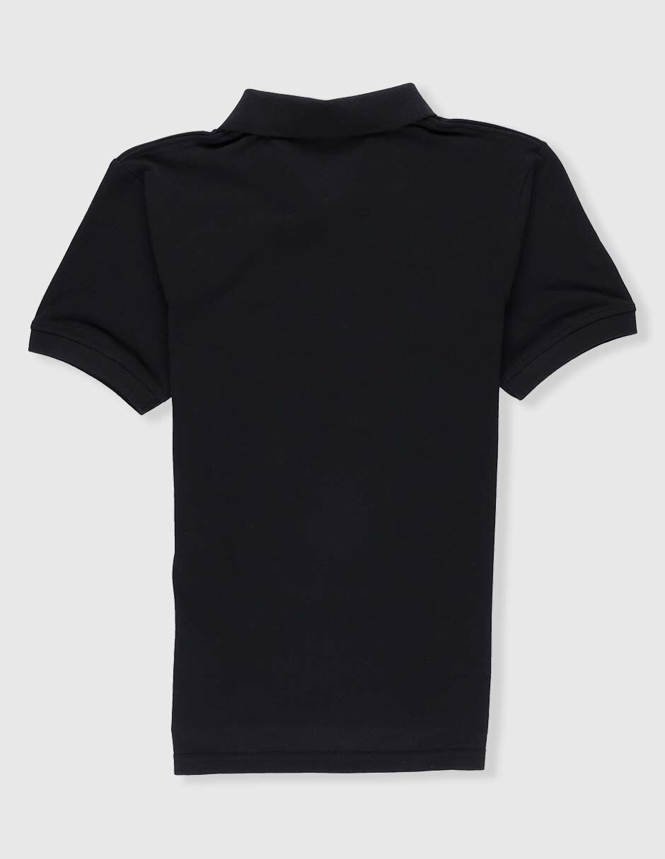 Playera tipo polo de algodón para niño 2