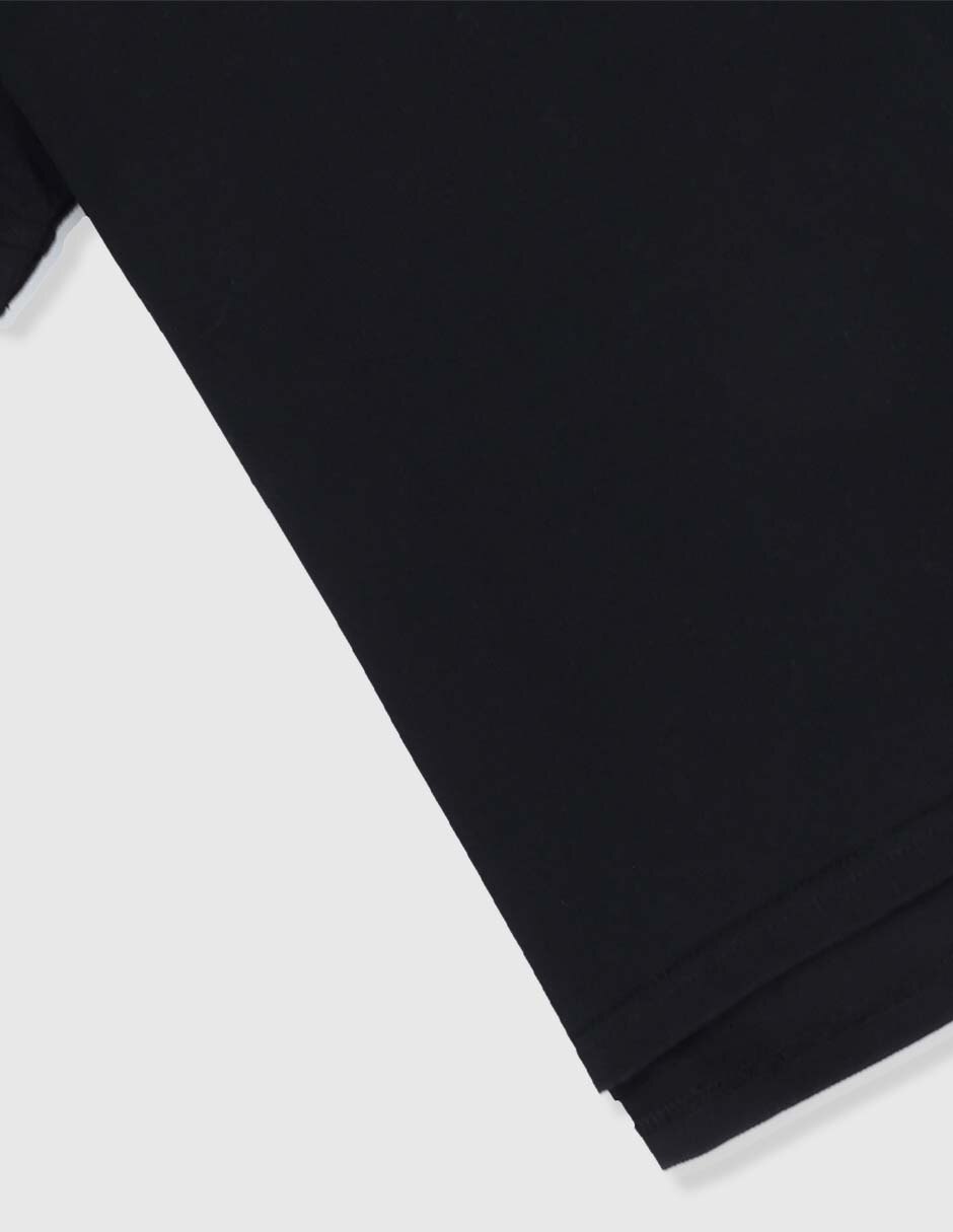 Playera tipo polo de algodón para niño 4