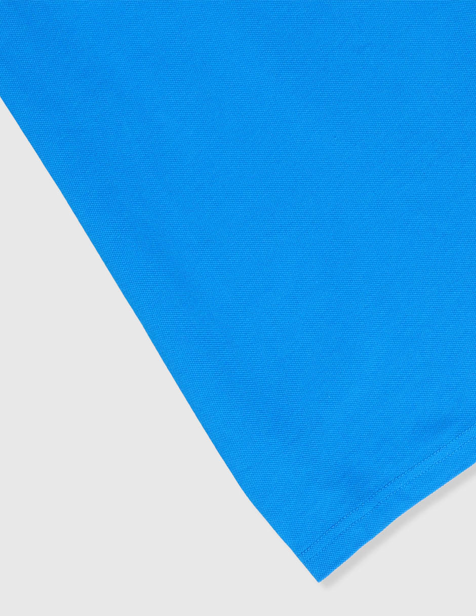 Playera tipo polo de algodón para niño