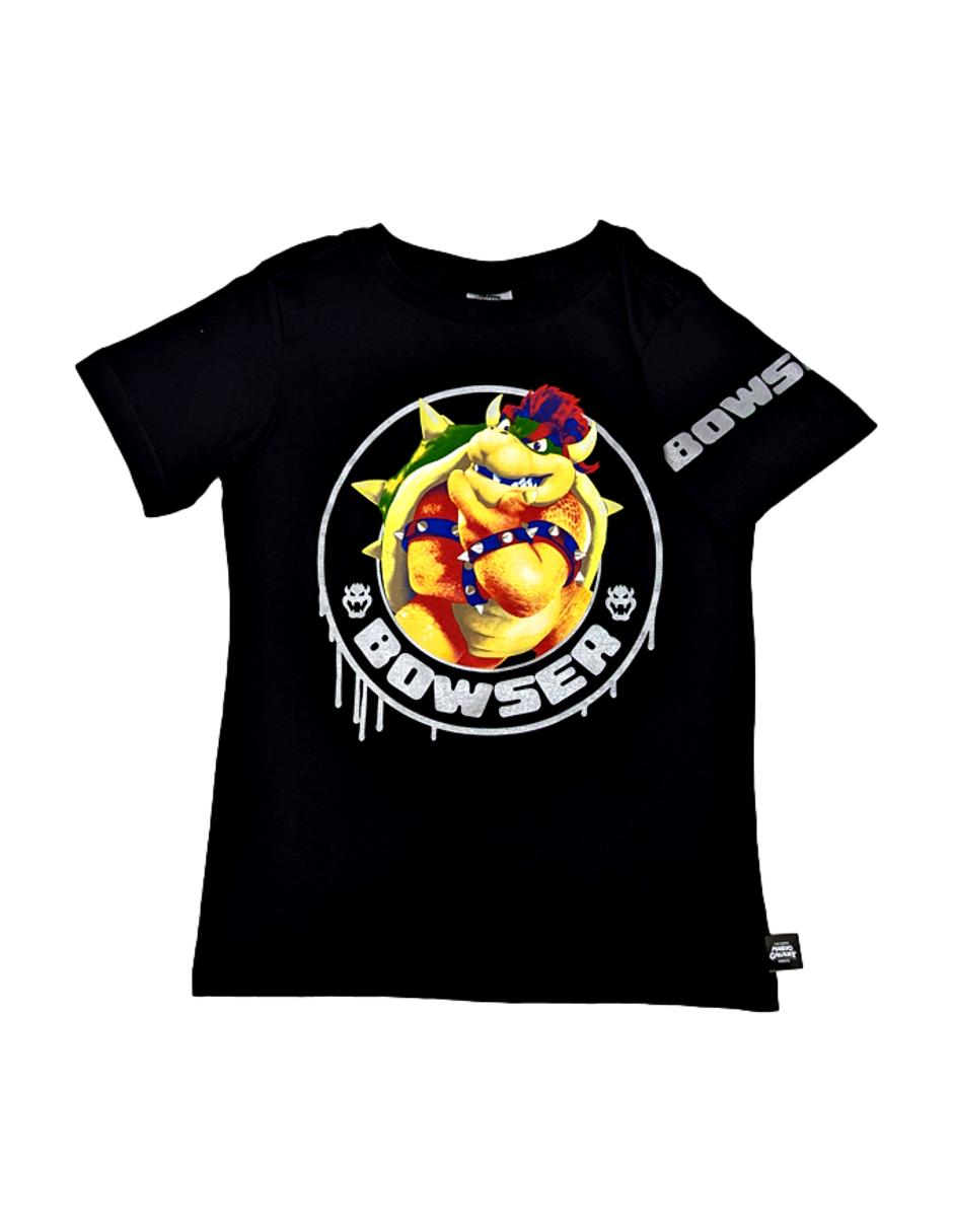 Playera Universal Mario Bros manga corta para niño