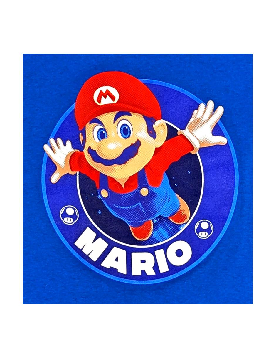 Set playera Universal Mario Bros manga corta para niño 3