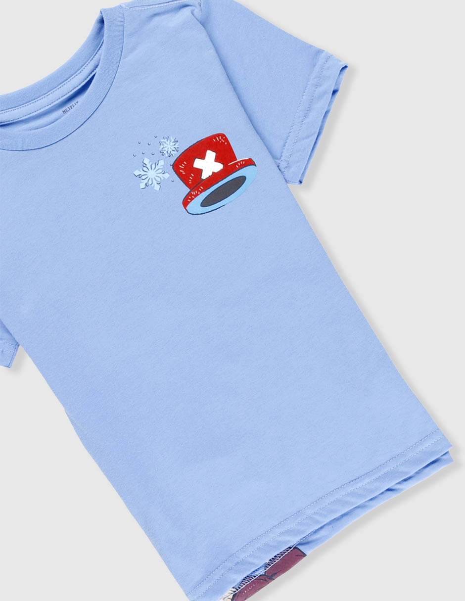 Playera one piece manga corta para niño 3