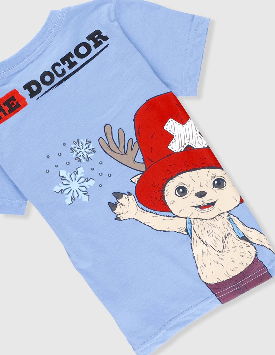 Playera one piece manga corta para niño 4